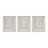 3-piece Framed Glass Wall Art Set