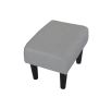 Redde Boo modern living room leisure sofa chair design gray fabric home adjustable cozy soft chair