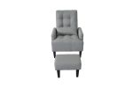 Redde Boo modern living room leisure sofa chair design gray fabric home adjustable cozy soft chair