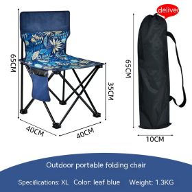 Portable Outdoor Folding Chair Small Bench Maza Fishing Equipment Home (Option: 2 Style)