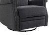 Swivel Recliner Chair, 360 Degree Swivel leisure Chair, Leisure Arm Chair, Nursery Rocking Chairs, Manual Reclining Chair